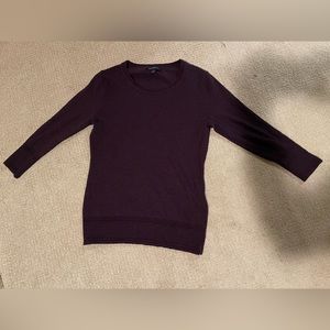 Banana republic purple sweater size medium